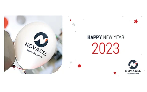 Novacel wünscht Ihnen ein frohes neues Jahr 2023!