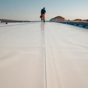 Film protettivi e di processo per membrane per tetti
