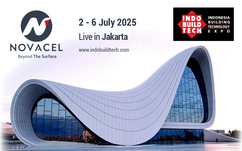 Novacel at INDOBUILD TECH 2025 – Jakarta, Indonesia