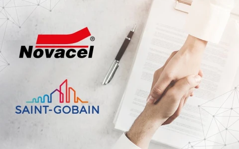 New partnership between Novacel and Saint-Gobain