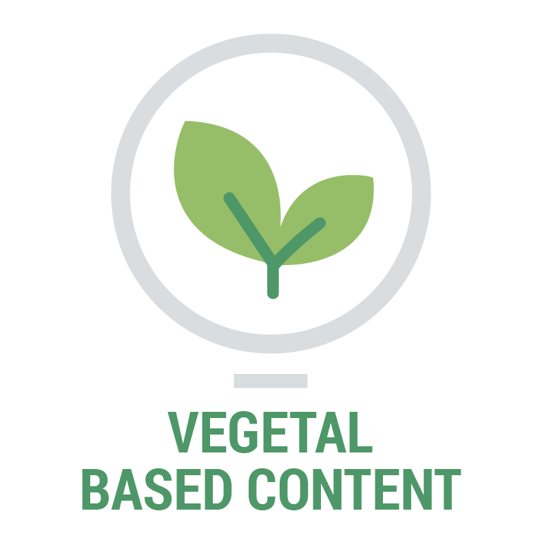 icono Novacel contenido vegetal 