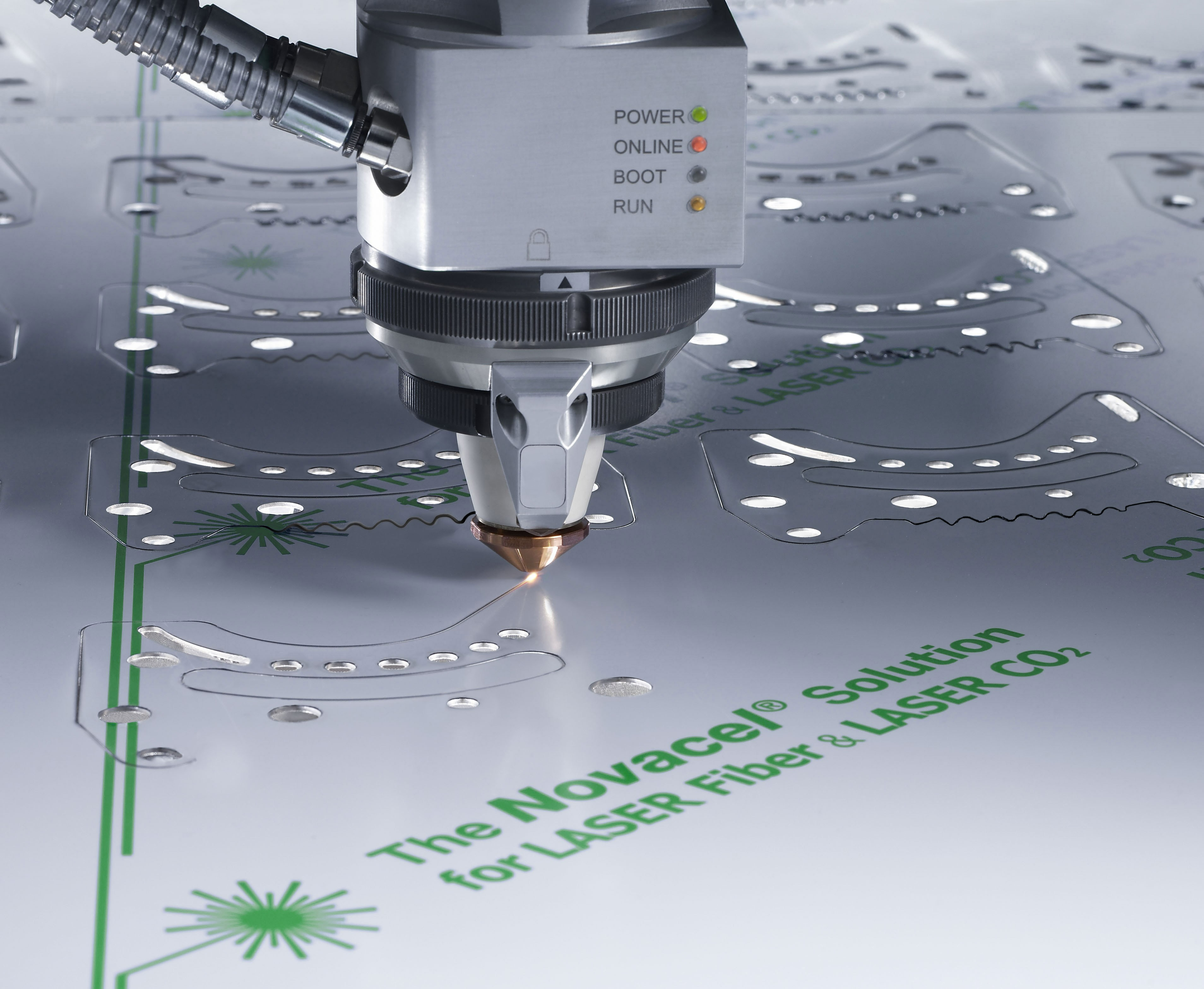 Oxygen vegetal Laser cutting